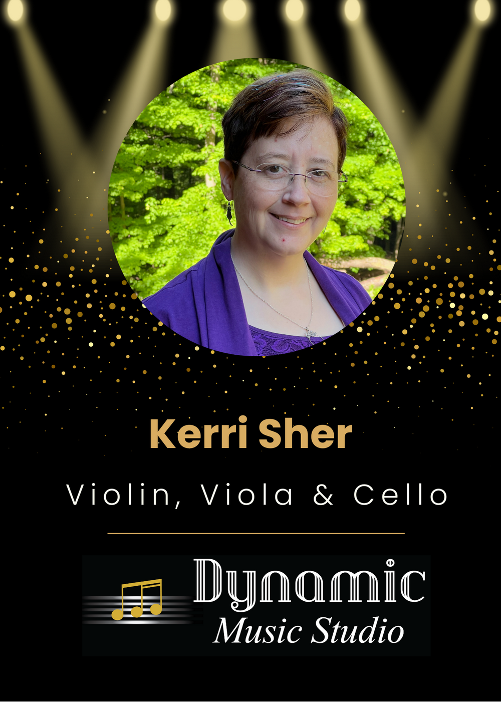 
Kerri holds bachelor’s and master’s degrees in music education, with studies in violin and cello. Her experience includes school teaching, private instruction, orchestral performance, and Celtic fiddling.
