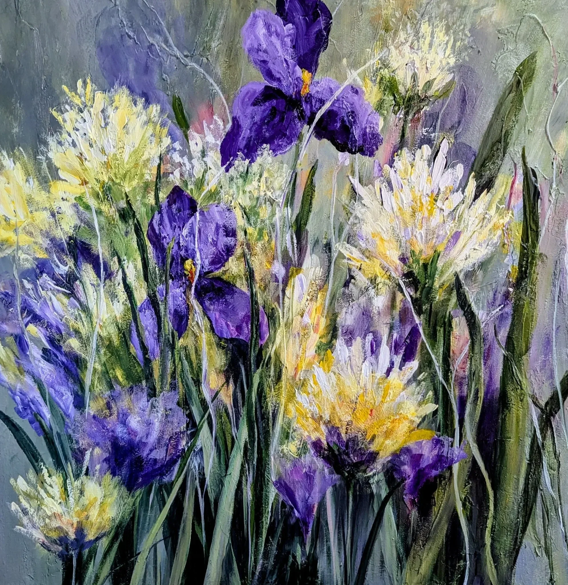 Spring - Framed 30 × 30"