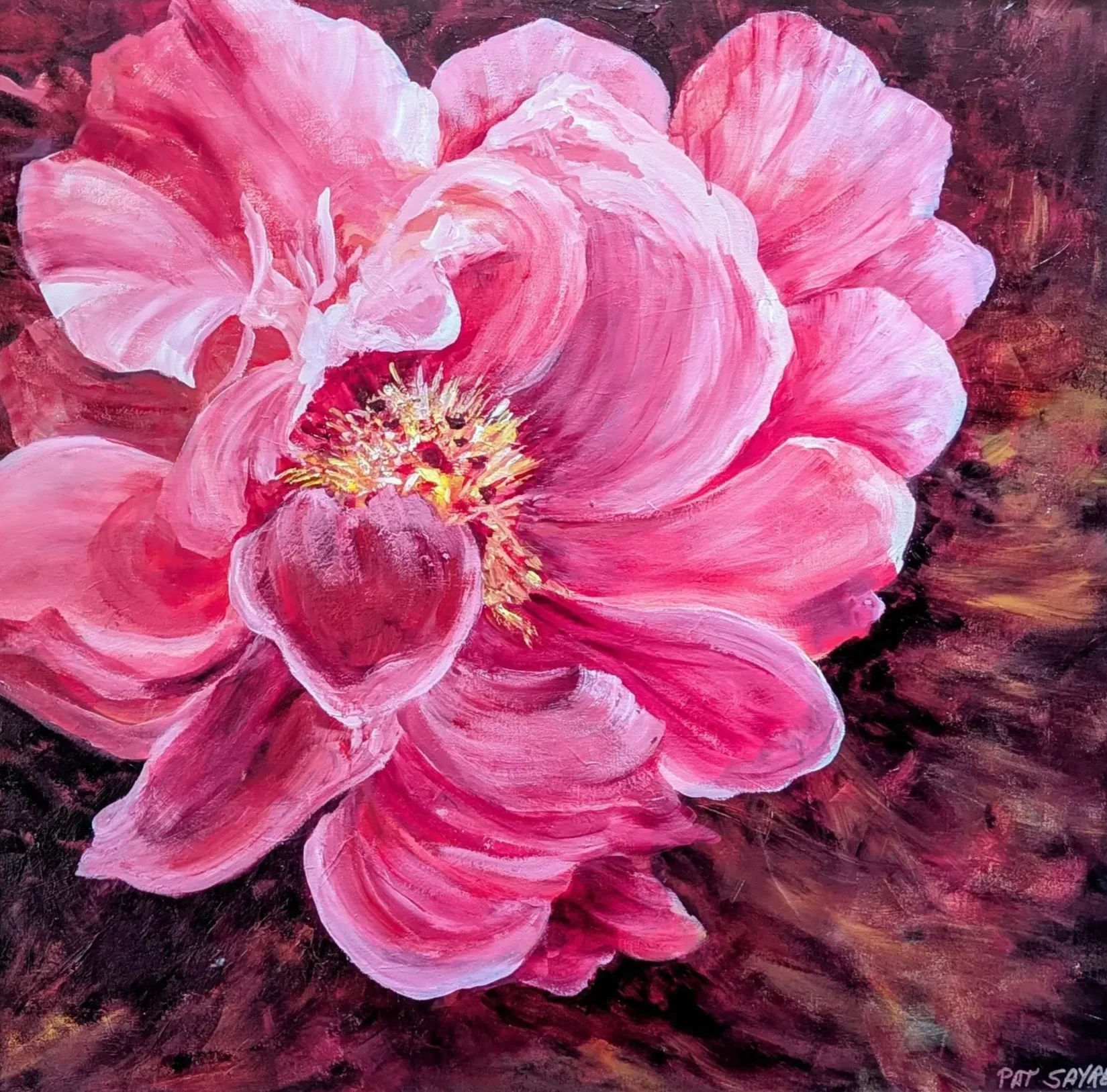 Rose 30 x 30"