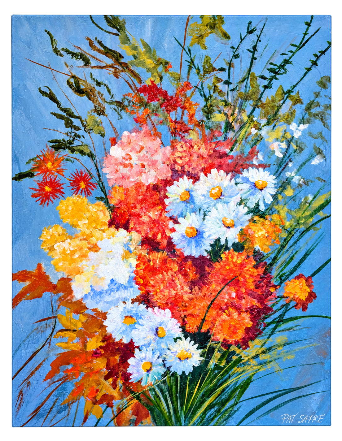How to Paint Daisies Without Losing the Detail in White Petals