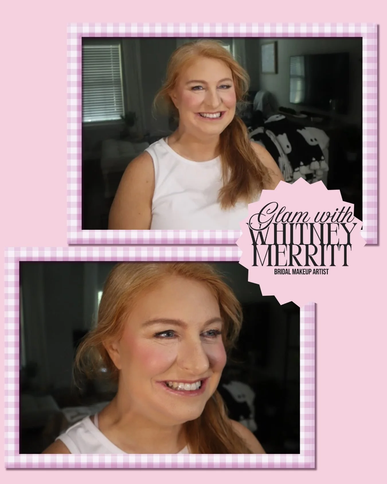 Got the pleasure of glamming Erin today for her baby  shower. Absolutely GLOWING! ✨ Erin wanted me to mention her hair is not done just yet here lol we did makeup before her hair appt! I mean it&rsquo;s beautiful regardless but I promised I&rsquo;d m