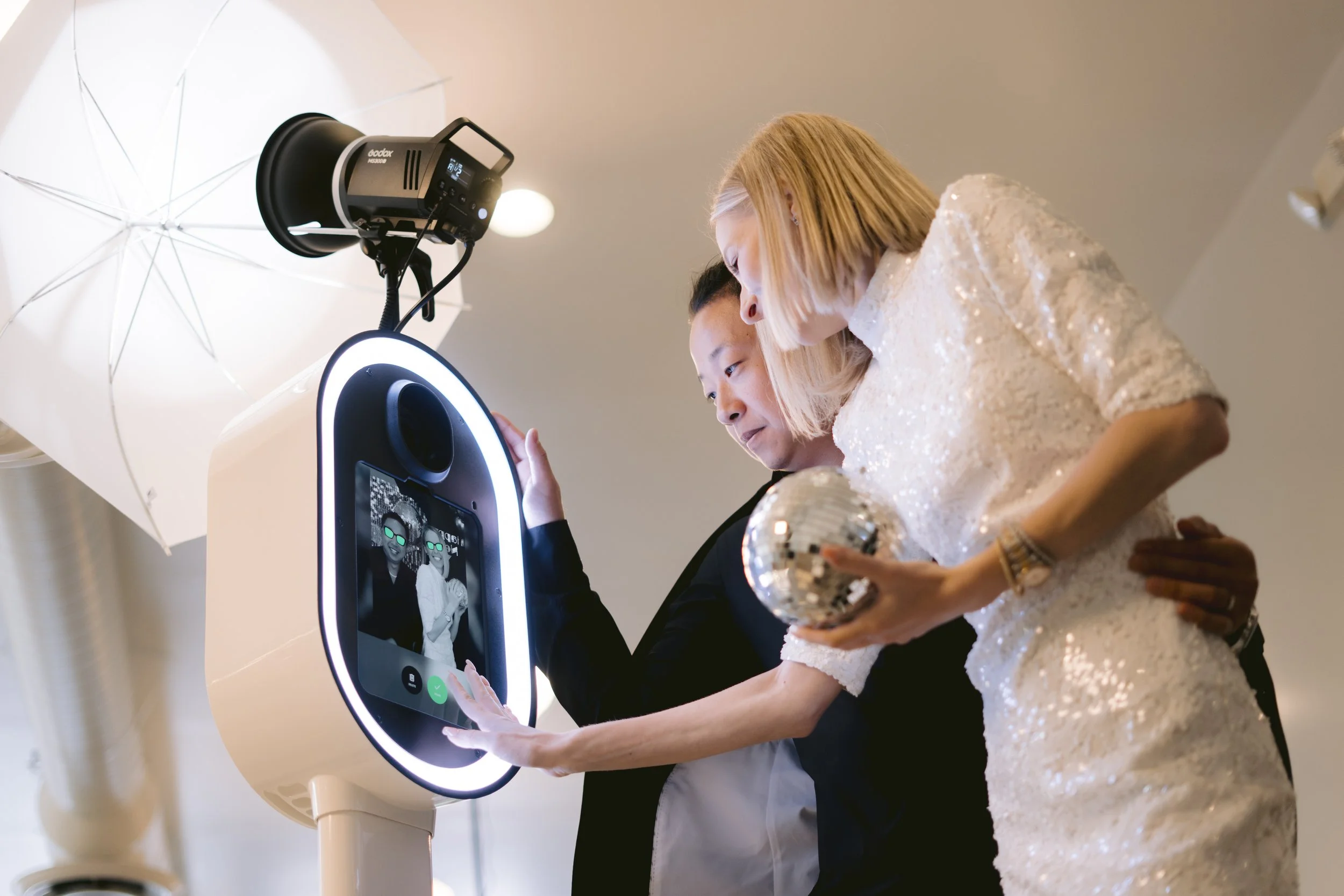 Premium photo booth experience for weddings and corporate events in Savannah Georgia
