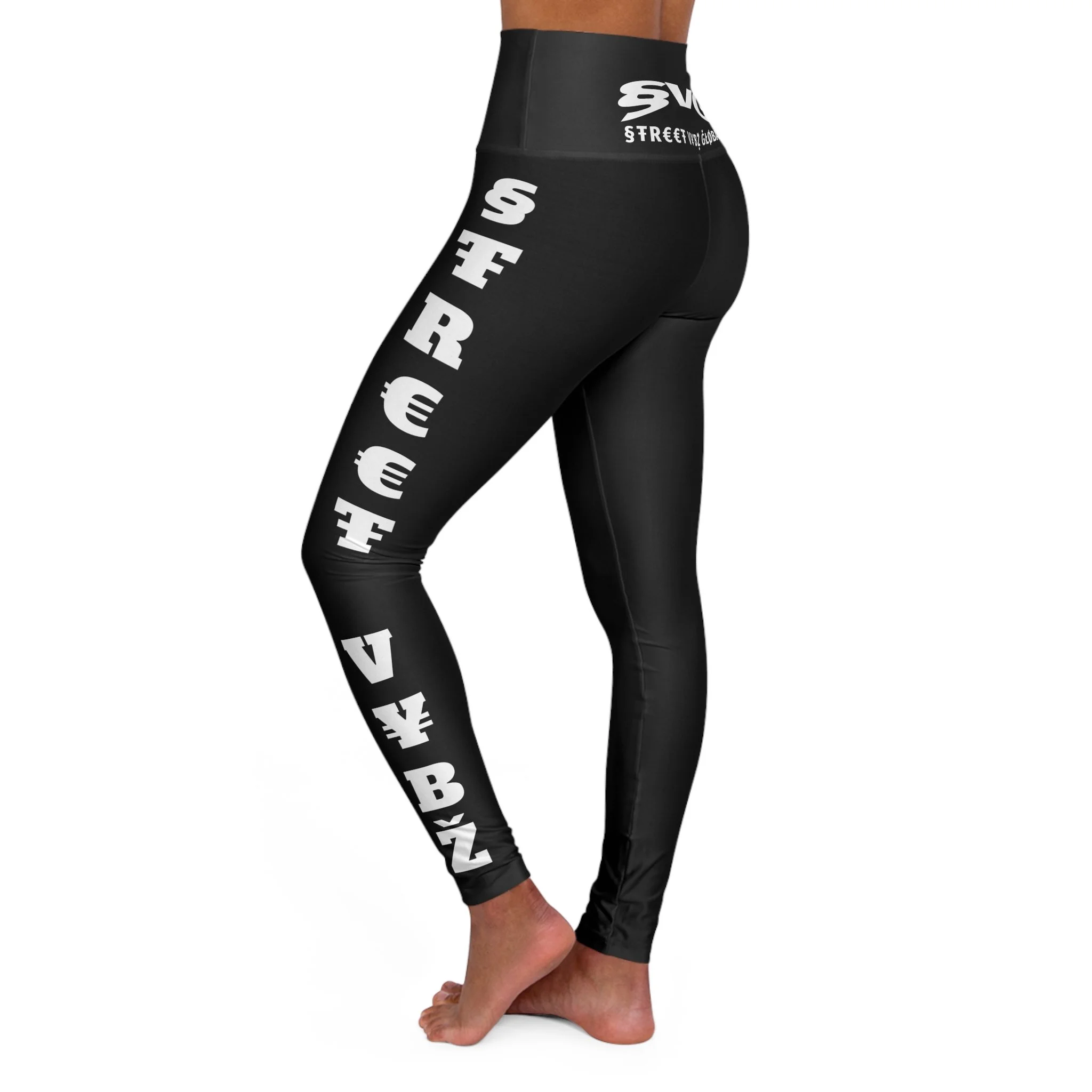 Street Vybz High-Waisted Yoga Leggings