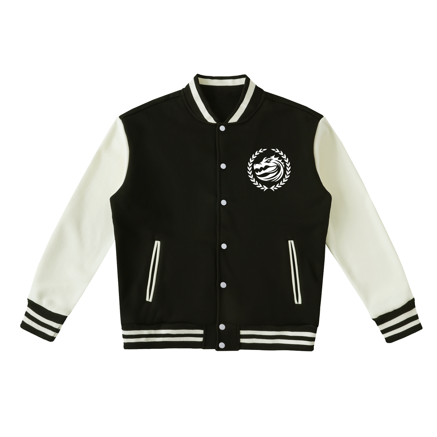 SVG Two-Tone Fleeced Varsity Jacket
