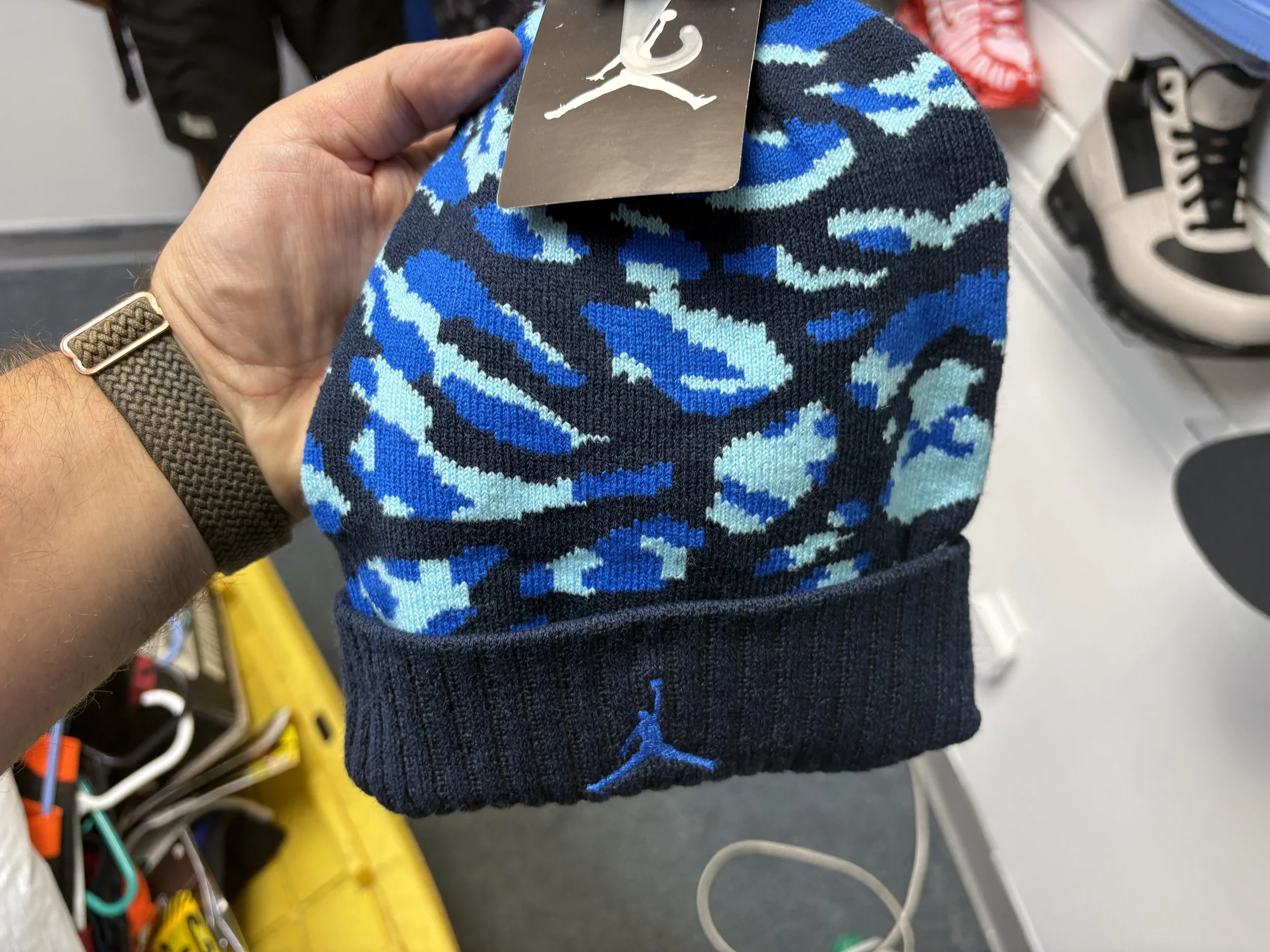 JORDAN BLUE BEANIE