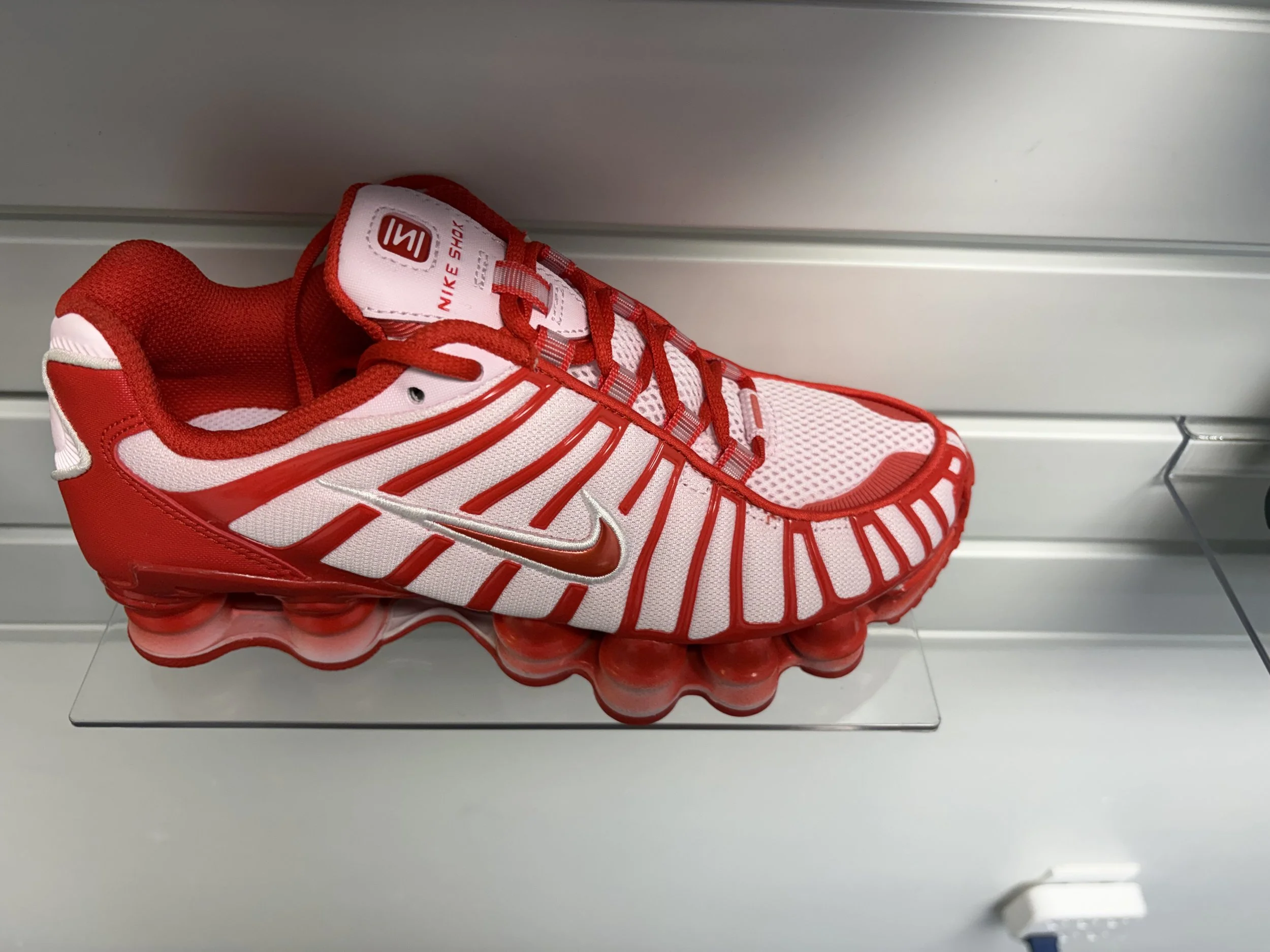NIKE Shock TL Pink Foam Habanero RED