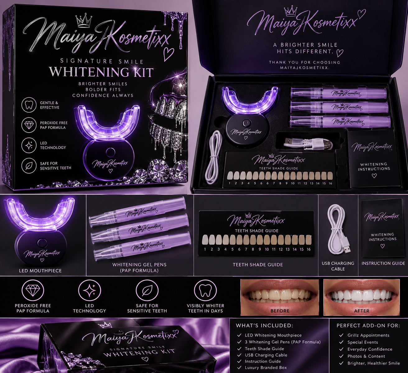 MaiyaJKosmetixx Whitening Kit