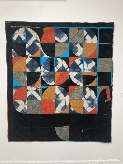 Atoll
Fiber Reactive dye, cotton, thread 
51 x 57 "
2024