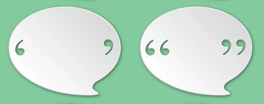 Single or double quote marks?