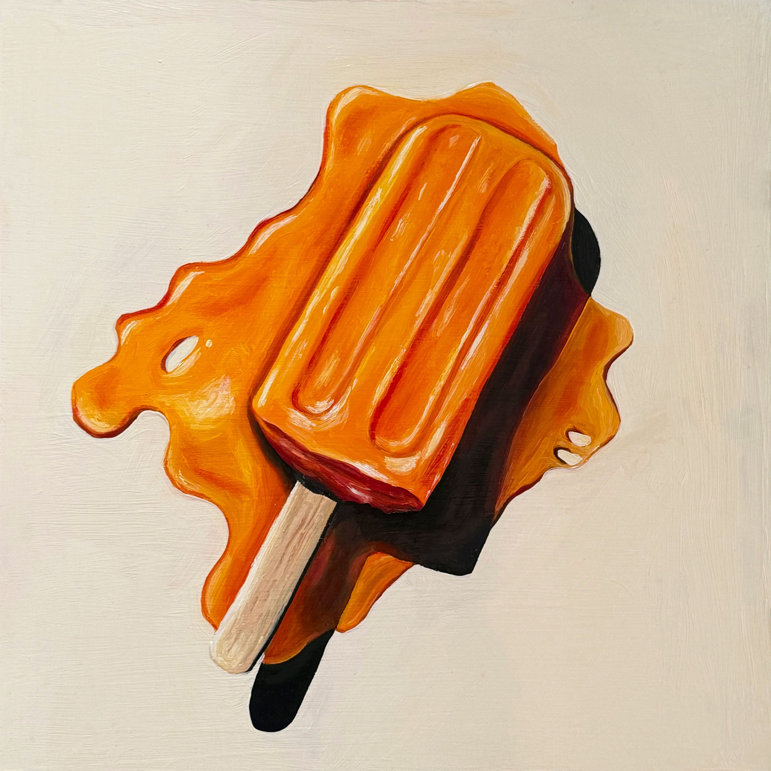 Summer in Orange 1,
12" x 12"
Oil on Panel