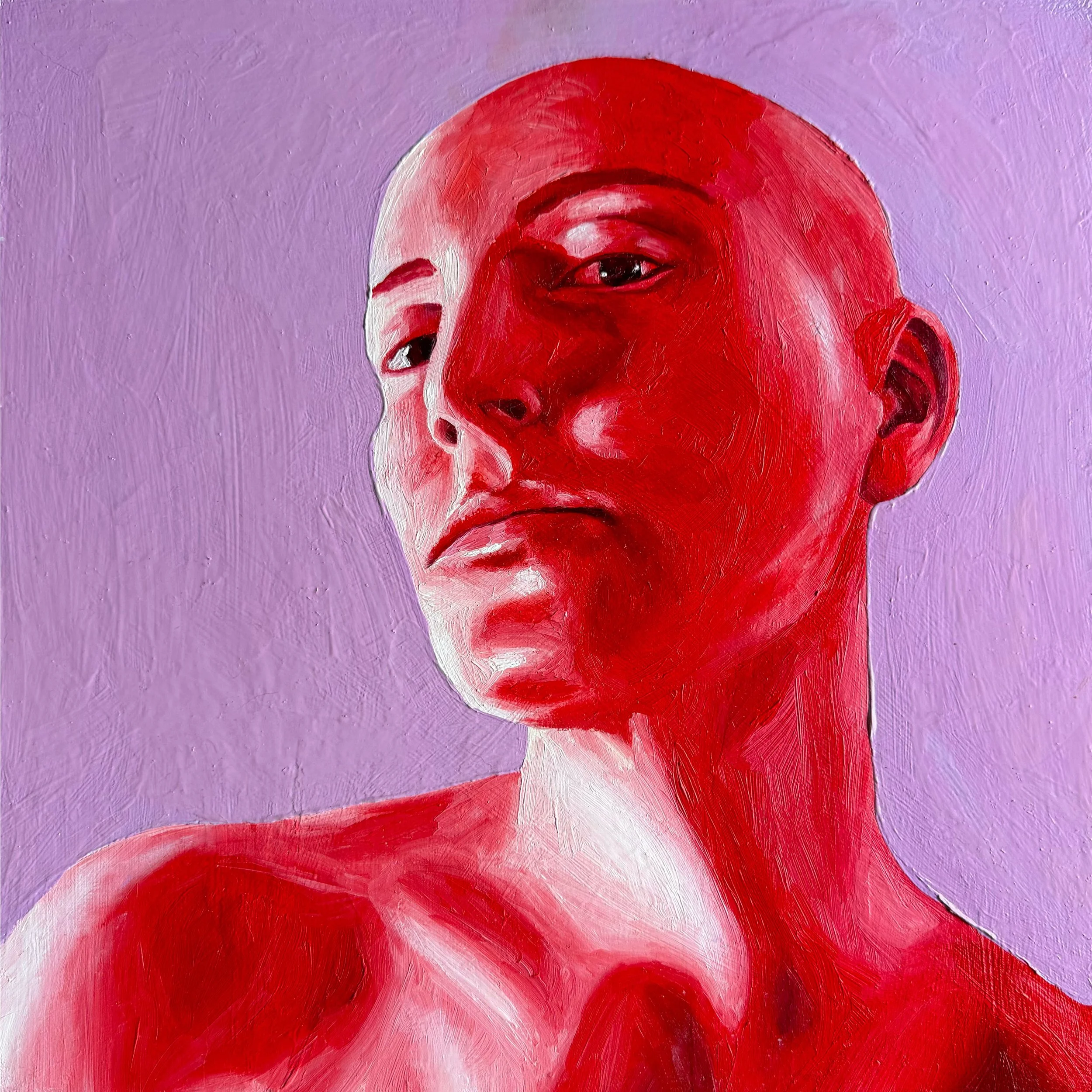 This is a Nude
12" x 12"
Oil on Panel