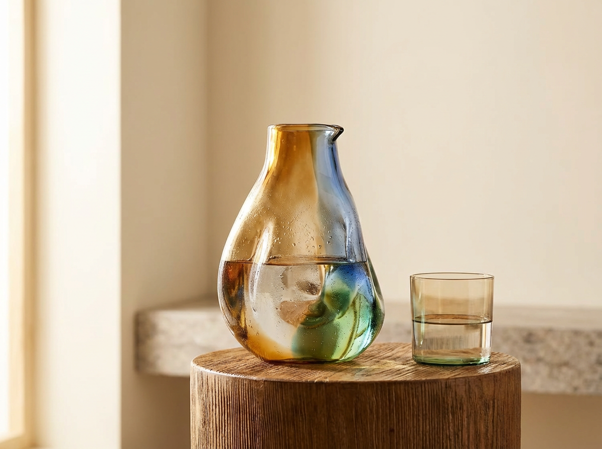 Glass Water Carafe
