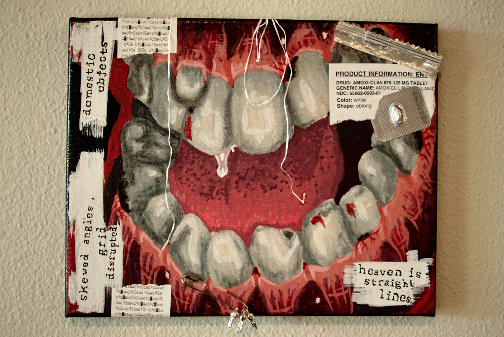 this is a "product" photo of a painting my friend did.