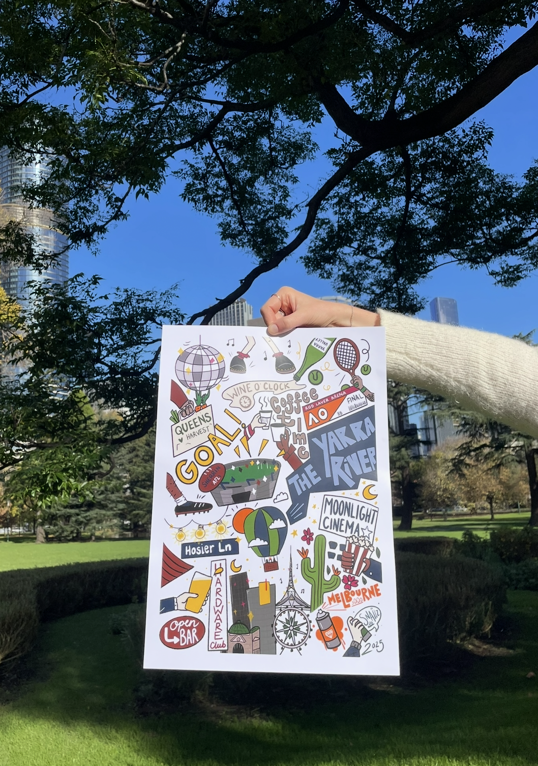 Melbourne Print - Limbs