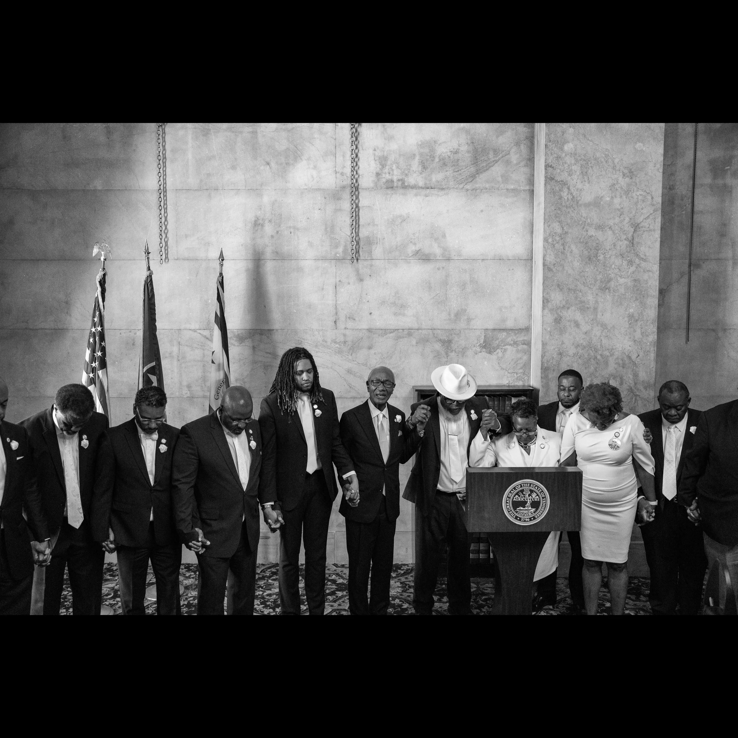 Tennessee State House Democrat representatives have been removed from their committees and subcommittees for protesting on the house floor against the redistricting of the Tennessee congressional map. 

Caption: Tennessee Democratic State House repre