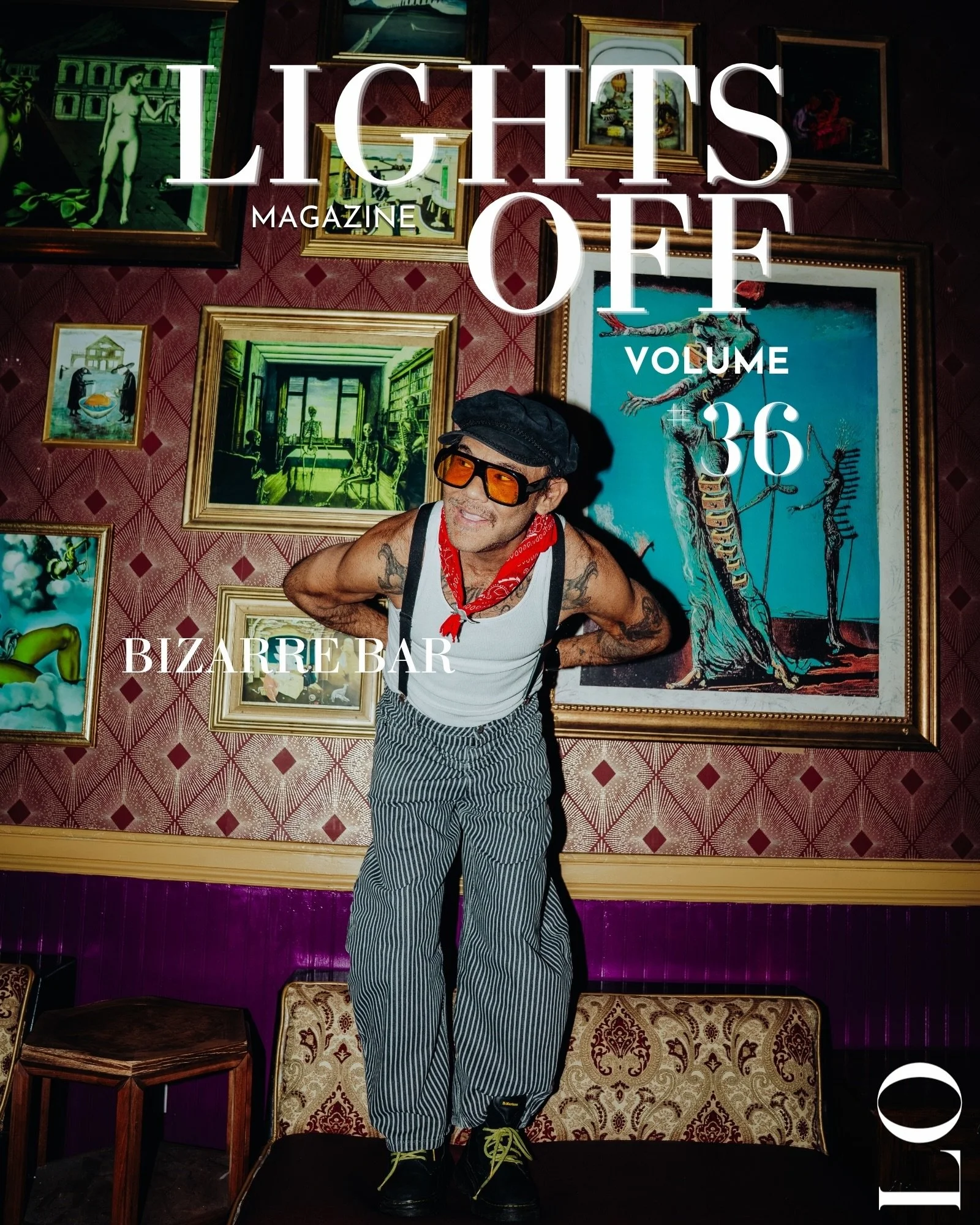 Happy end of summer, sort-of-fall release everyone. 🖤

Our newest Lights Off issue is here, featuring Bizarre Bar on the cover.

For this month&rsquo;s feature, we got to know owner Tim, the story behind Bizarre, and what the space means beyond the 