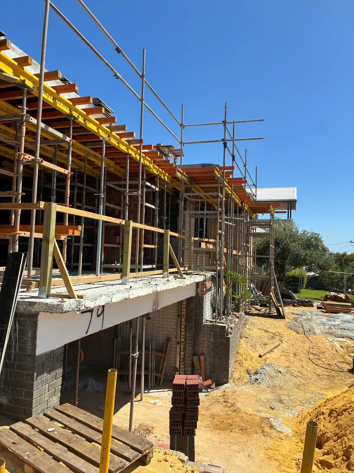 Handrails on House Renovation