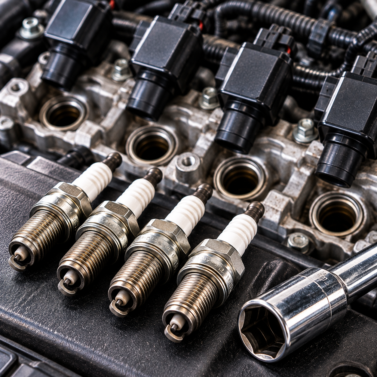 Spark Plugs-6Cyl.