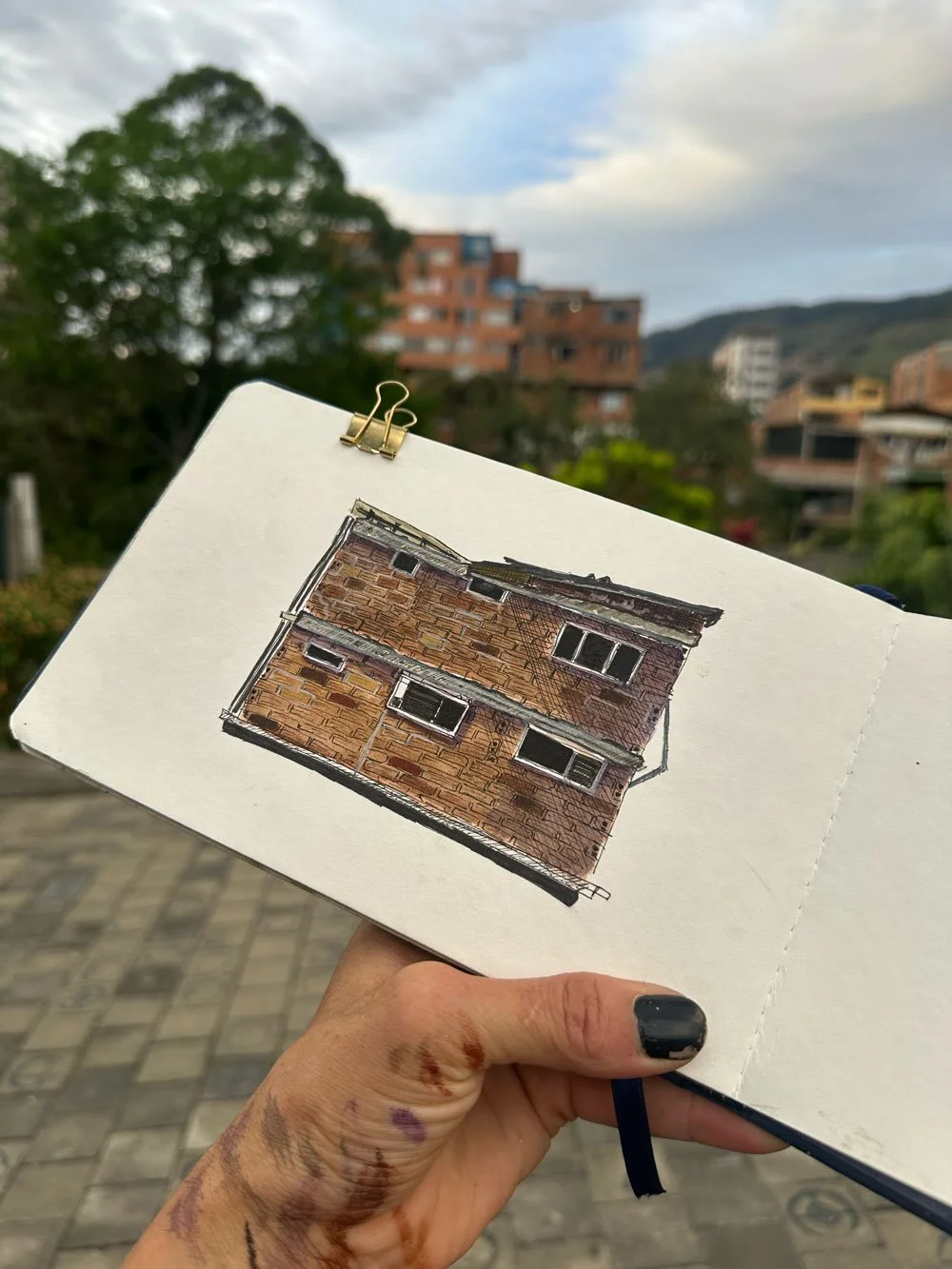 Casita Random (Acuarela) Medellín Colombia