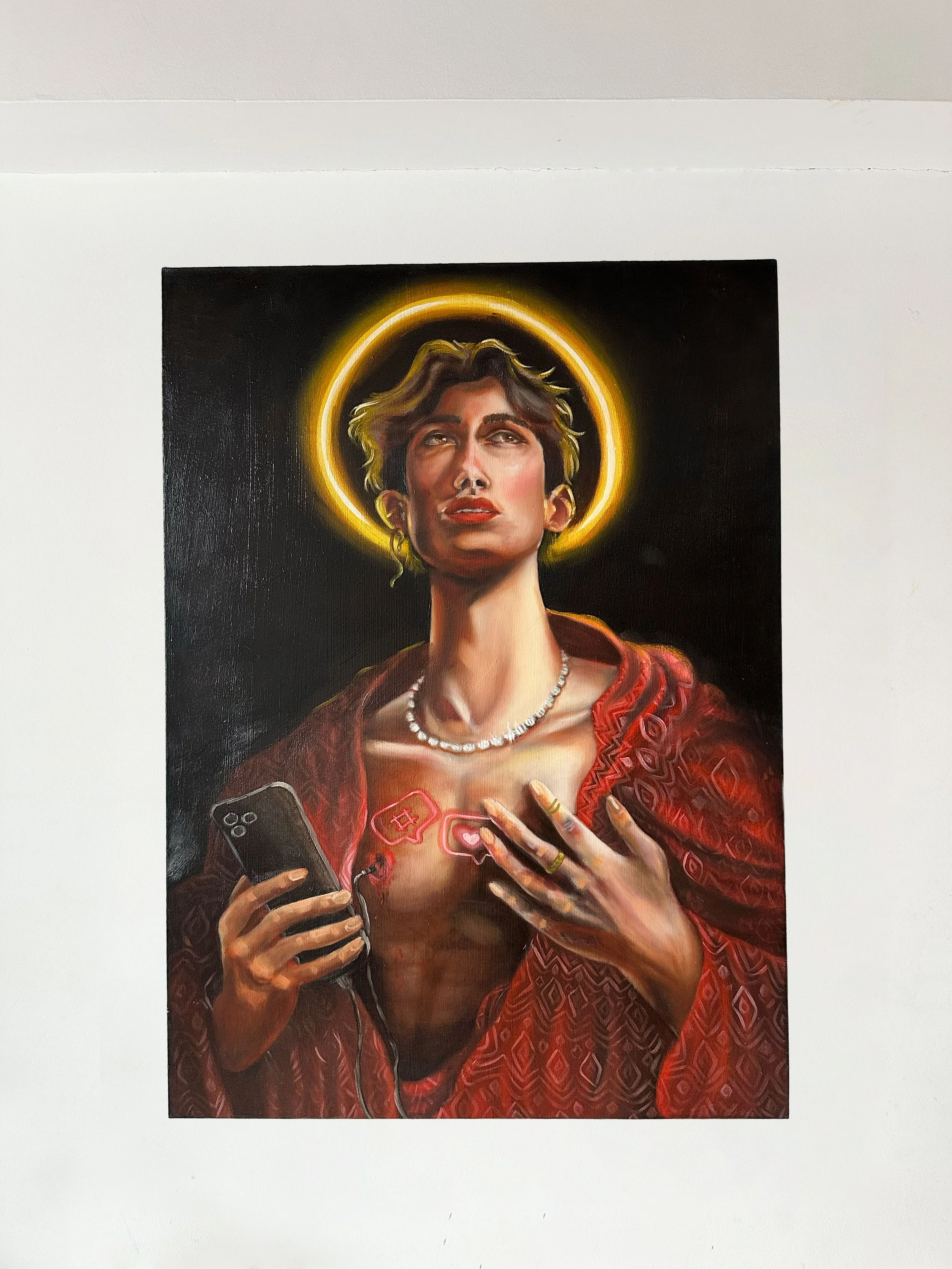 Santa devoción 70 x 100 cm