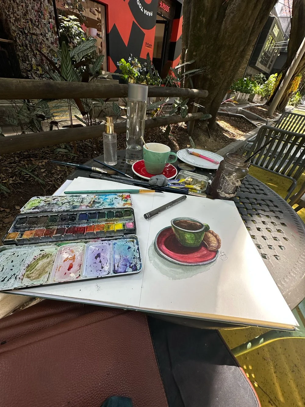 Salida a pintar