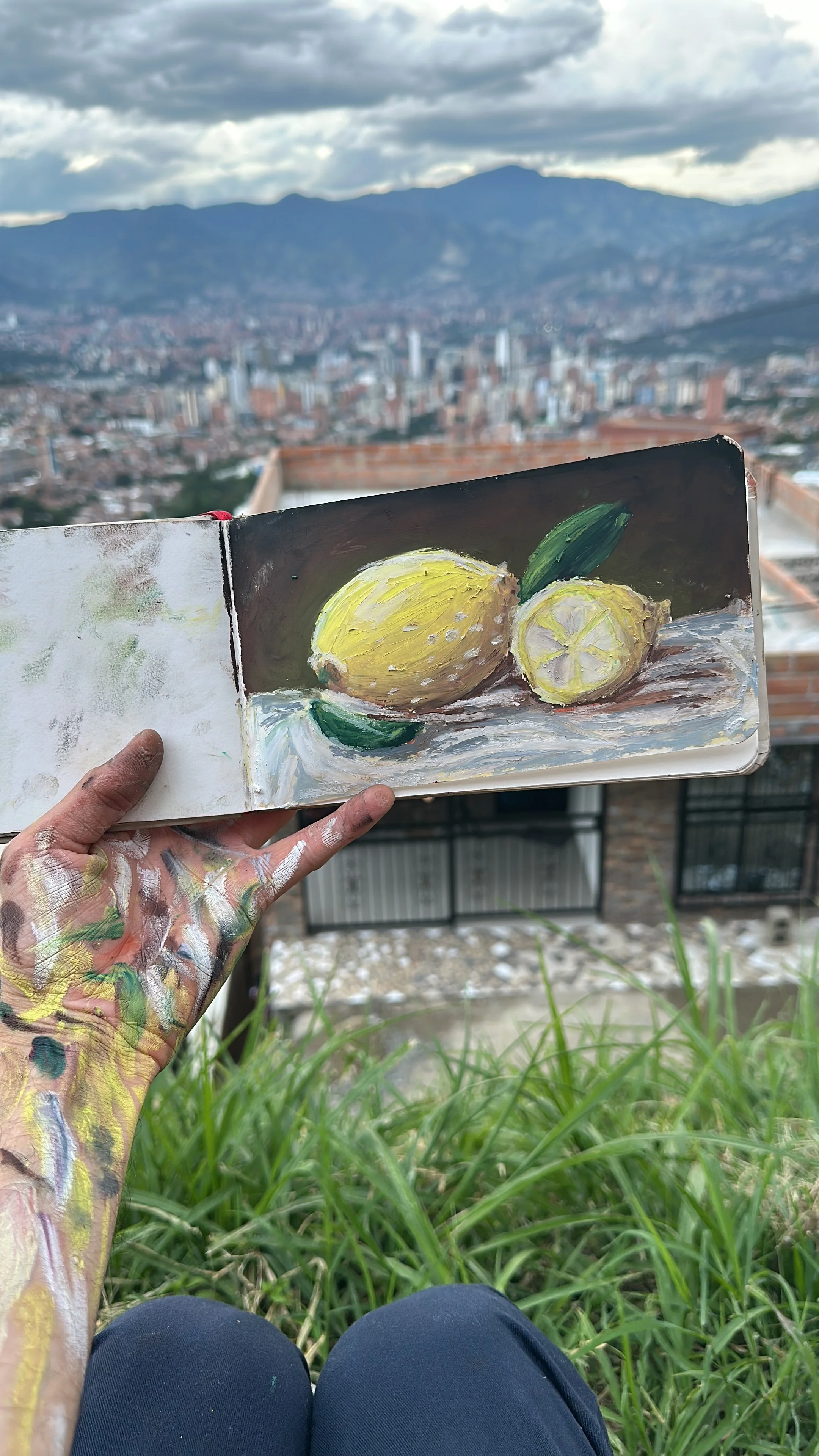 Limones agrios (Acuarela)
