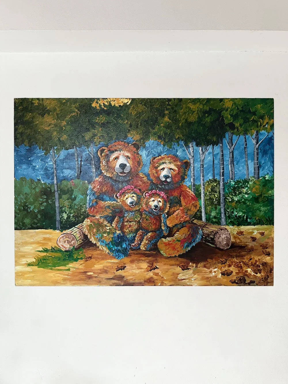 Bears Fam II 70X100
