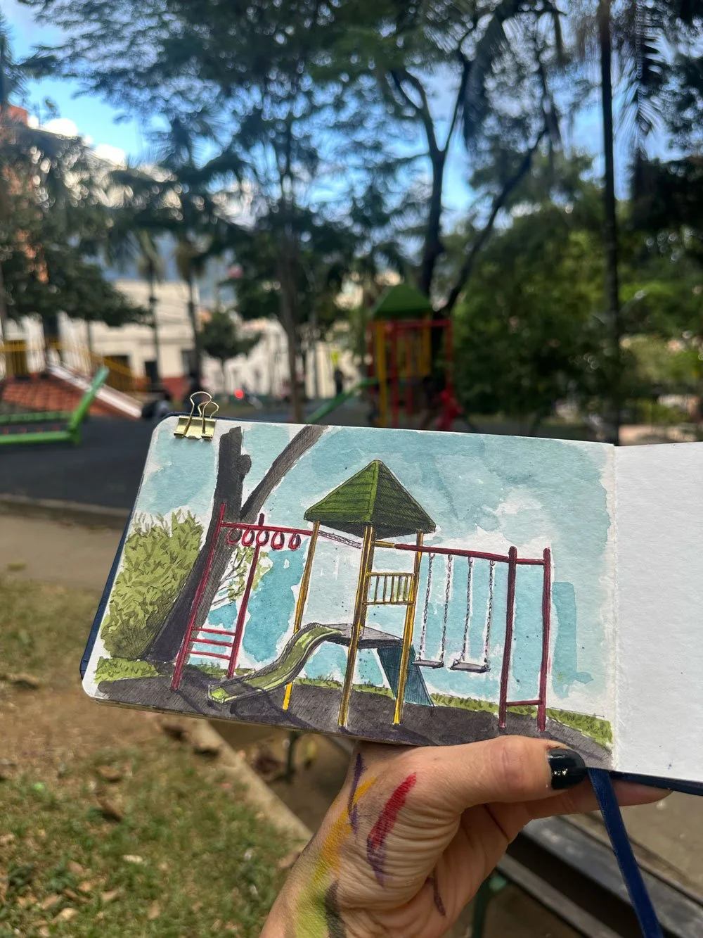 Parque (Acuarela)
