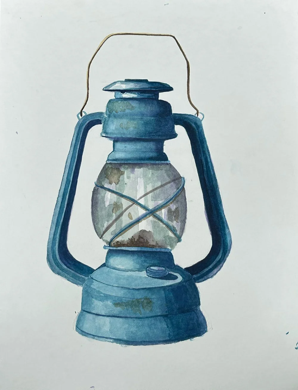 Lampara sin luz 21,5 x 28 cm
