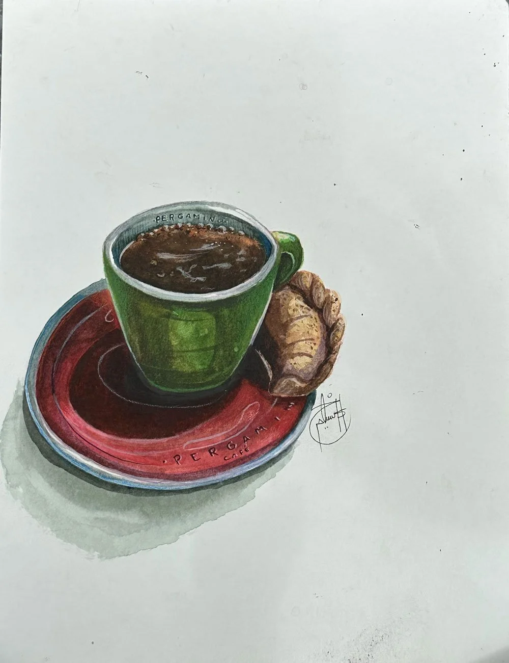 Hora del café 21,5 x 28 cm