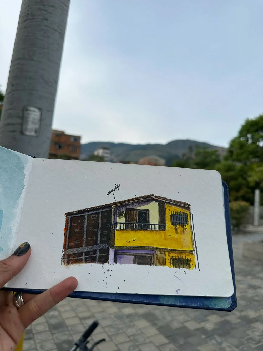 Casita Random (Acuarela) Medellín Colombia