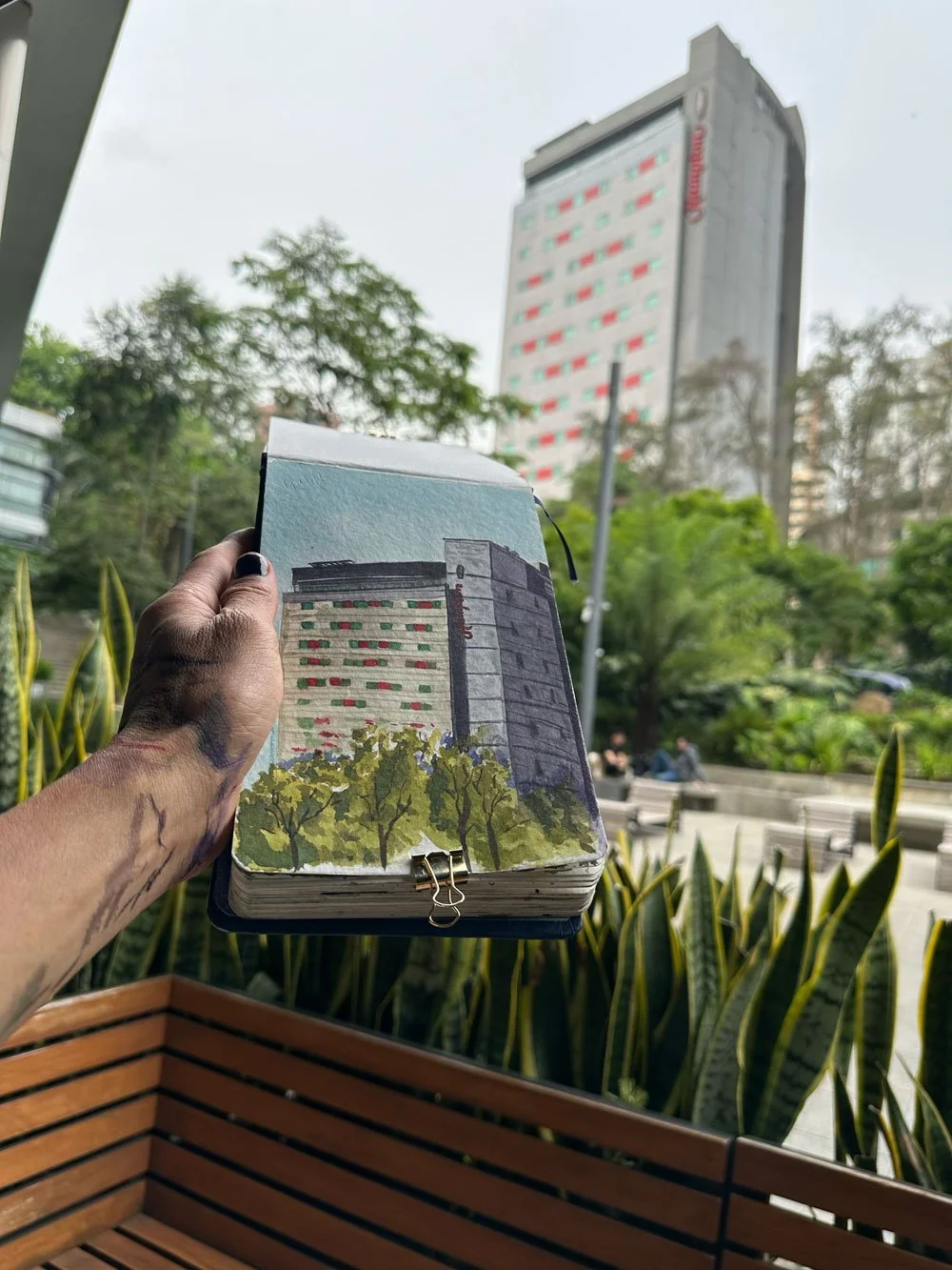 Hotel Hampton by Hilton Medellín (Acuarela) Medellín Colombia