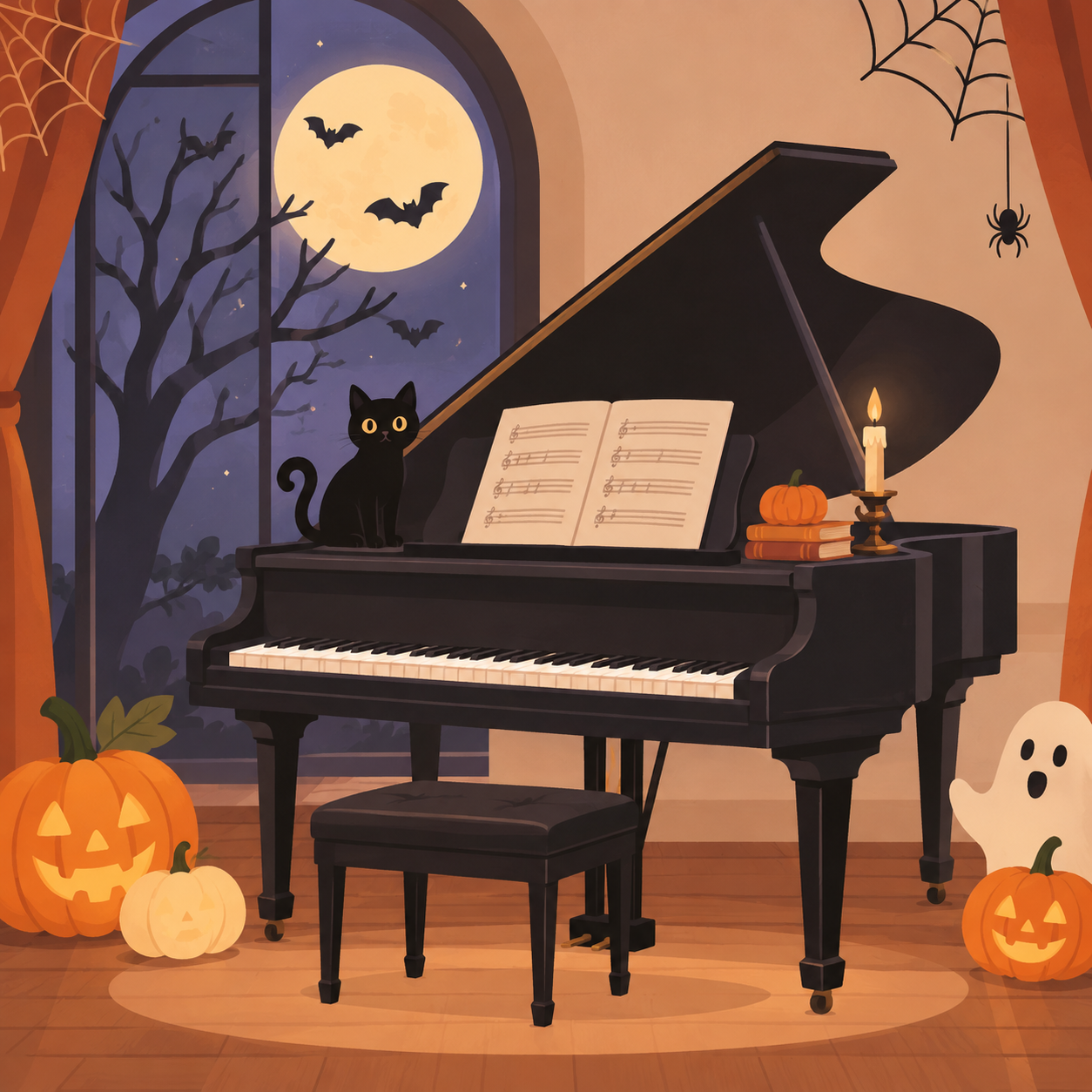 Pumpkins and Piano