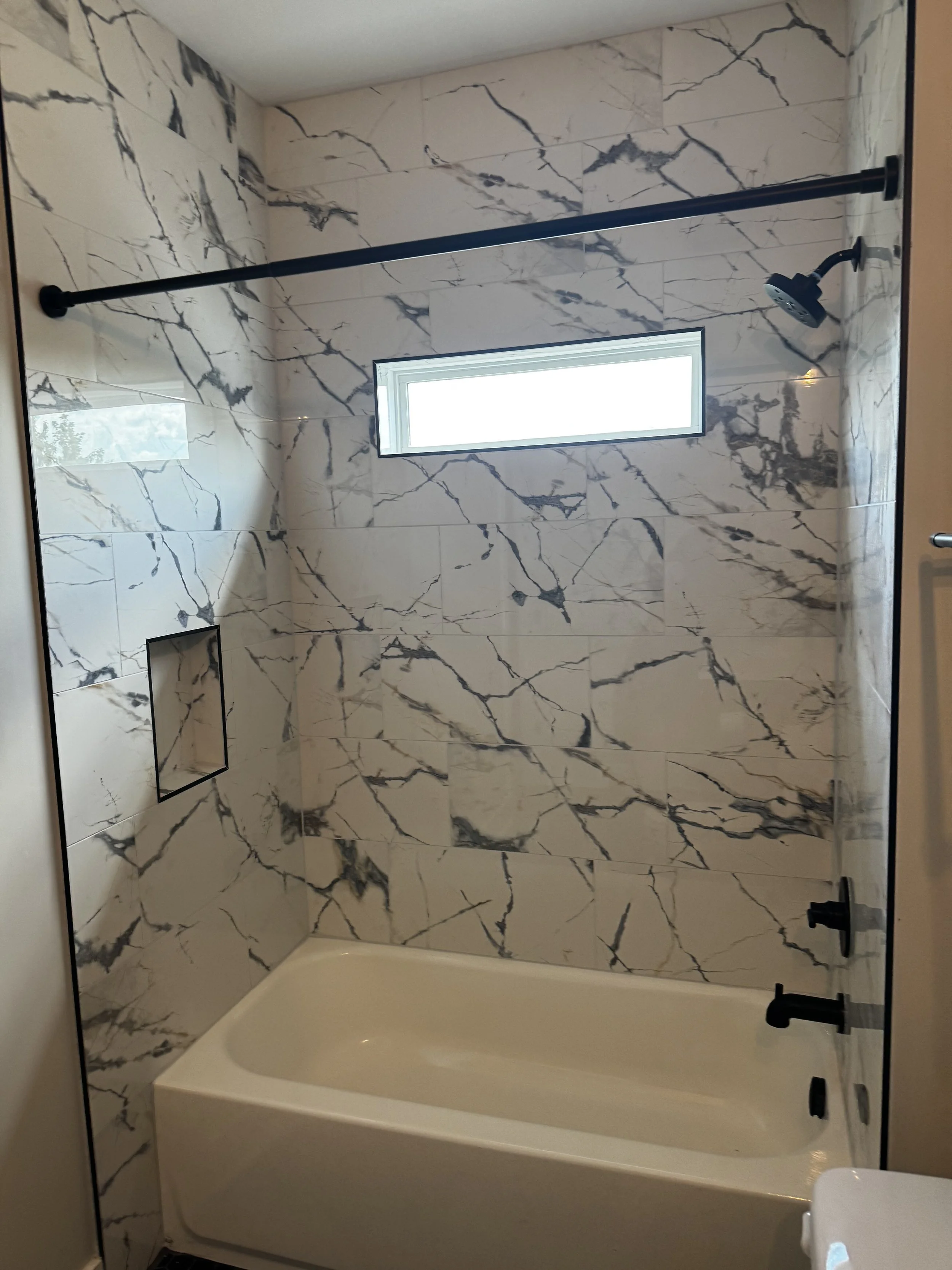 Shower remodel in Nashville