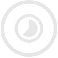A black and white icon of a washing machine door with a circular window and control panel.
