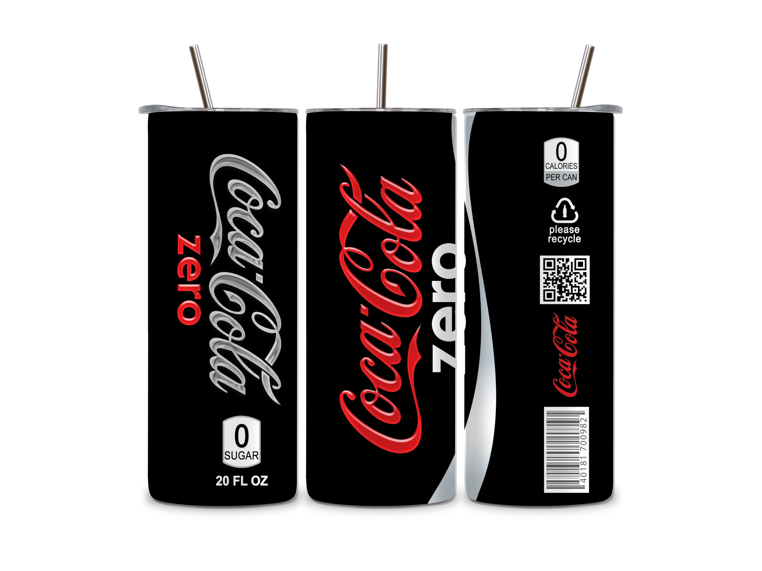 Coke Zero Tumbler/Drink Bottle