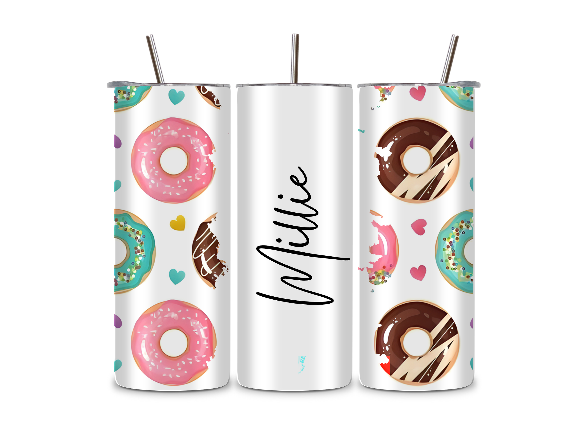 Donuts Named Tumbler/Drink Bottle