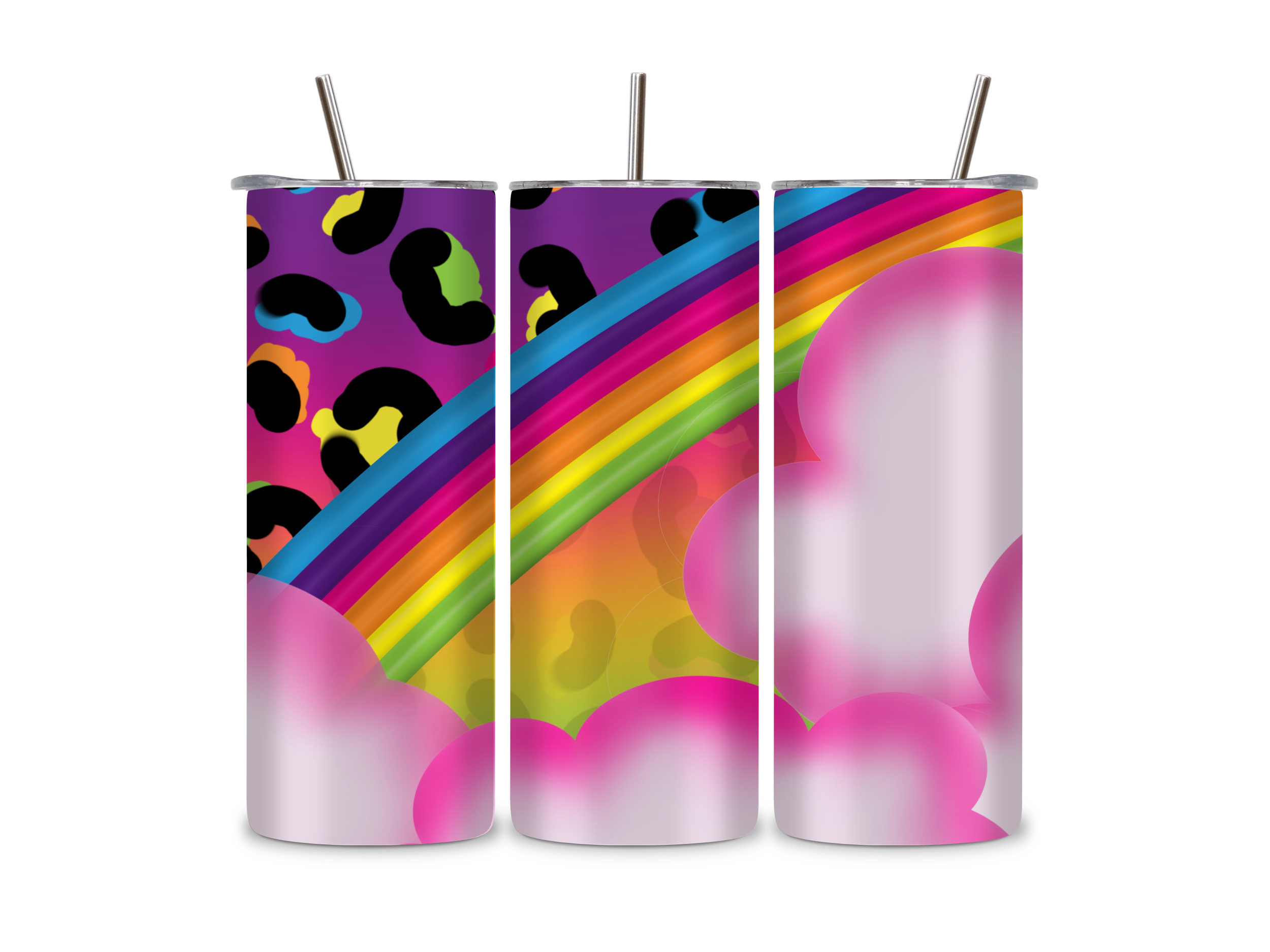 Neon 90s Tumbler/Drink Bottle