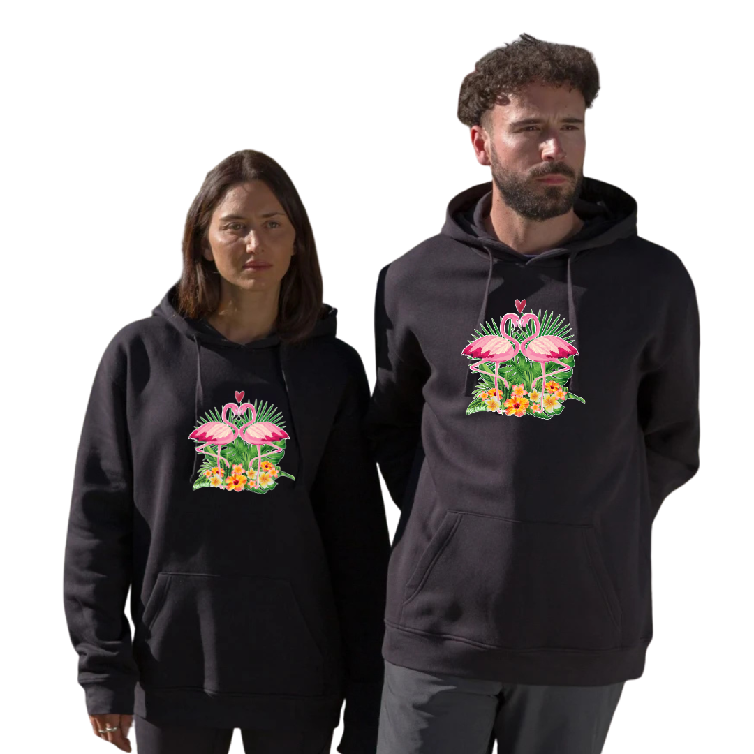 Flamingo Love Lighter Hoodie