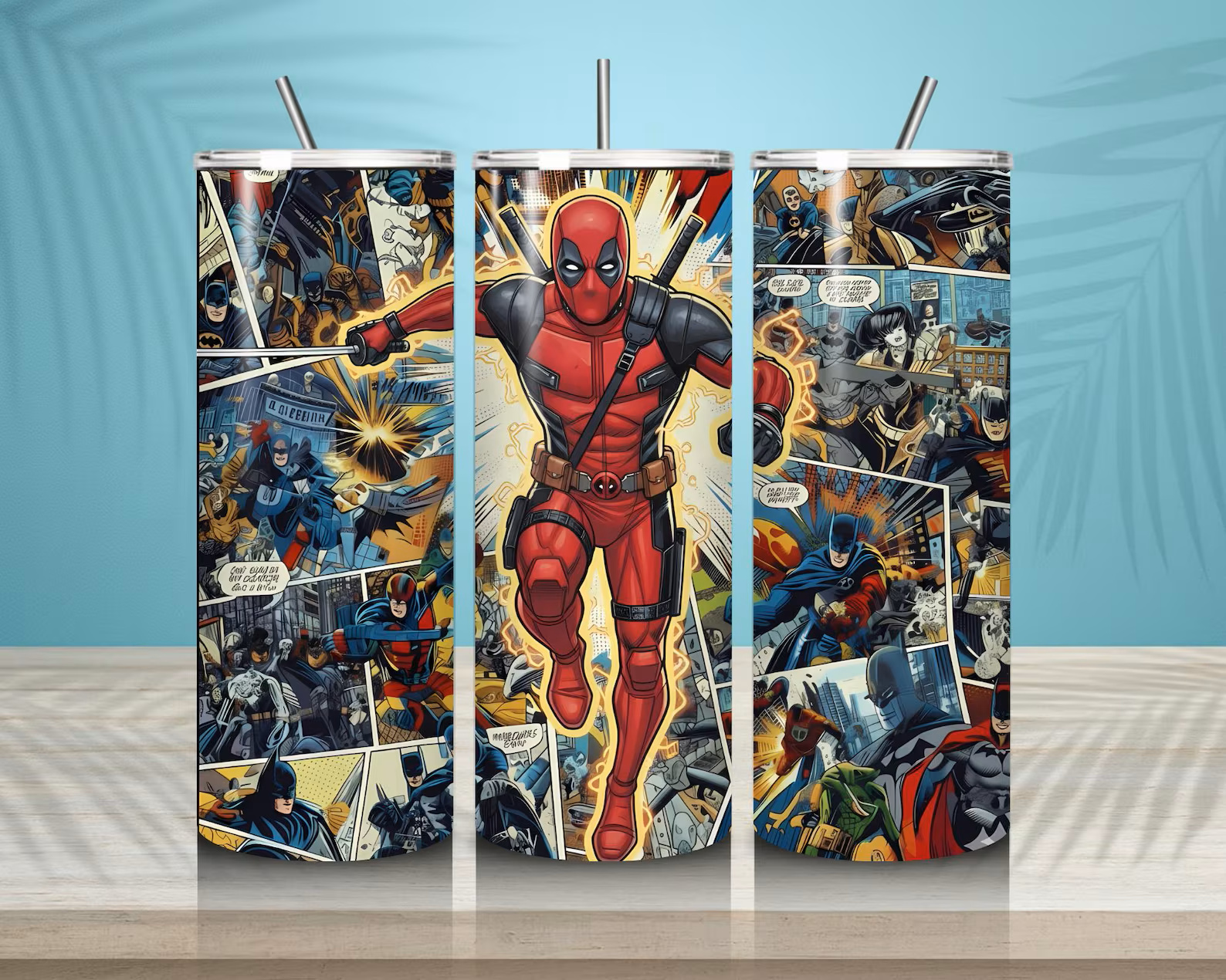 Deadpool Tumbler/Drink Bottle