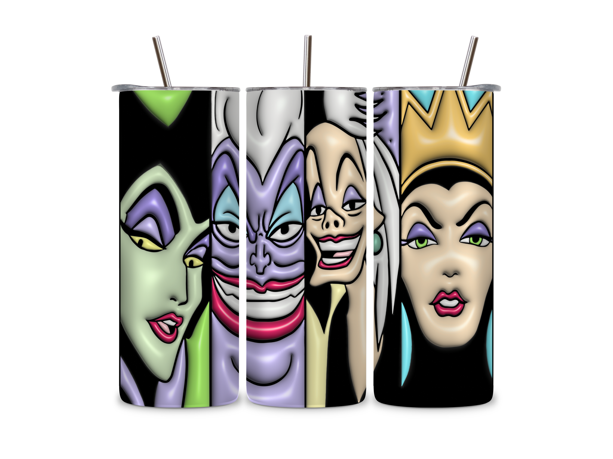 Disney Villians Tumbler/Drink Bottle