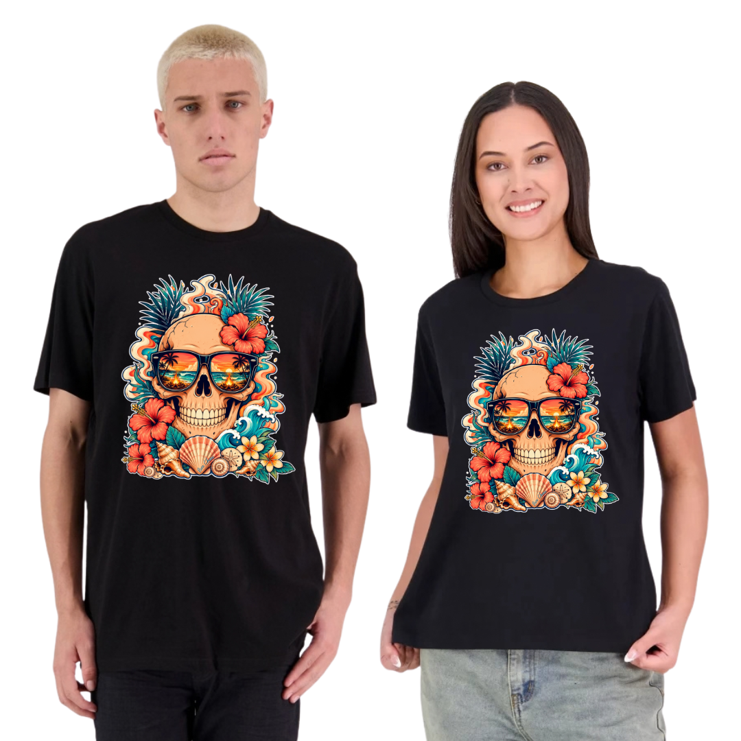 Tropical Skull Tee