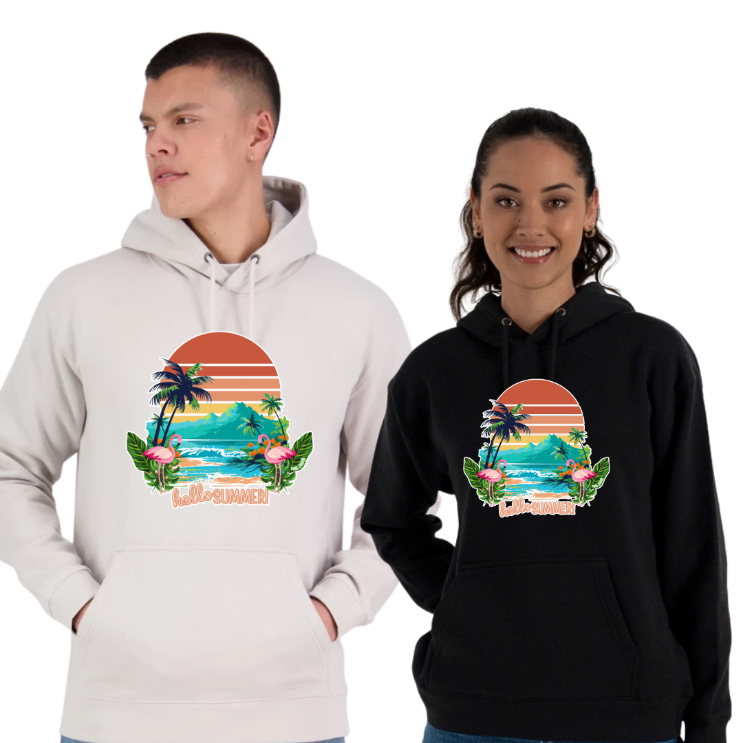 Hello Summer Midweight Hoodie