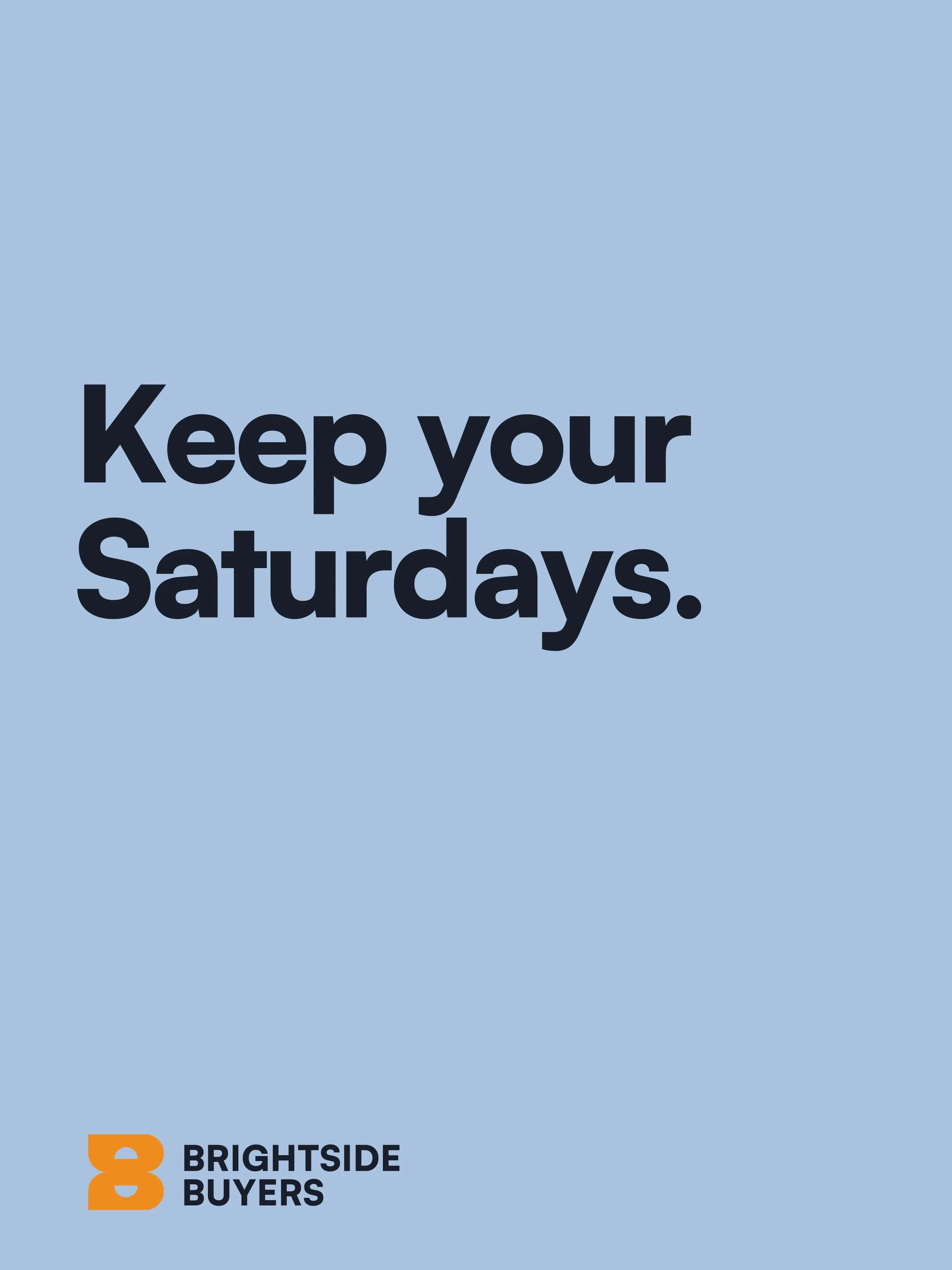 Saturday, 8am. Coffee in the car. Open at 9, another at 9.30, an auction at 11 and a sausage sizzle you didn&rsquo;t even want.

Repeat for six months.

Or... I do the running around, and you&rsquo;re at Saturday sport.

What would you do with your S