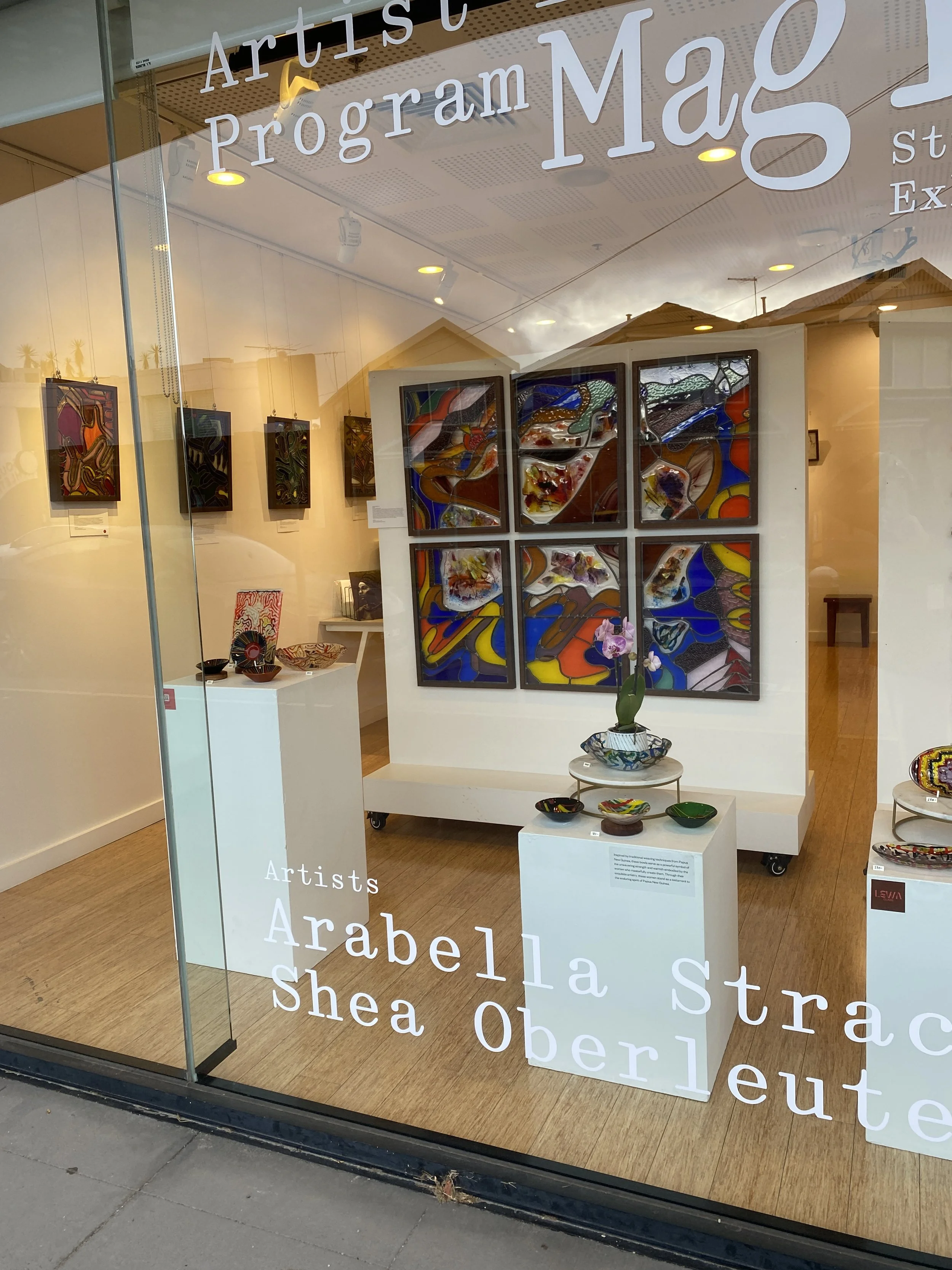 Magnify Kingston Arts residency shopfront 