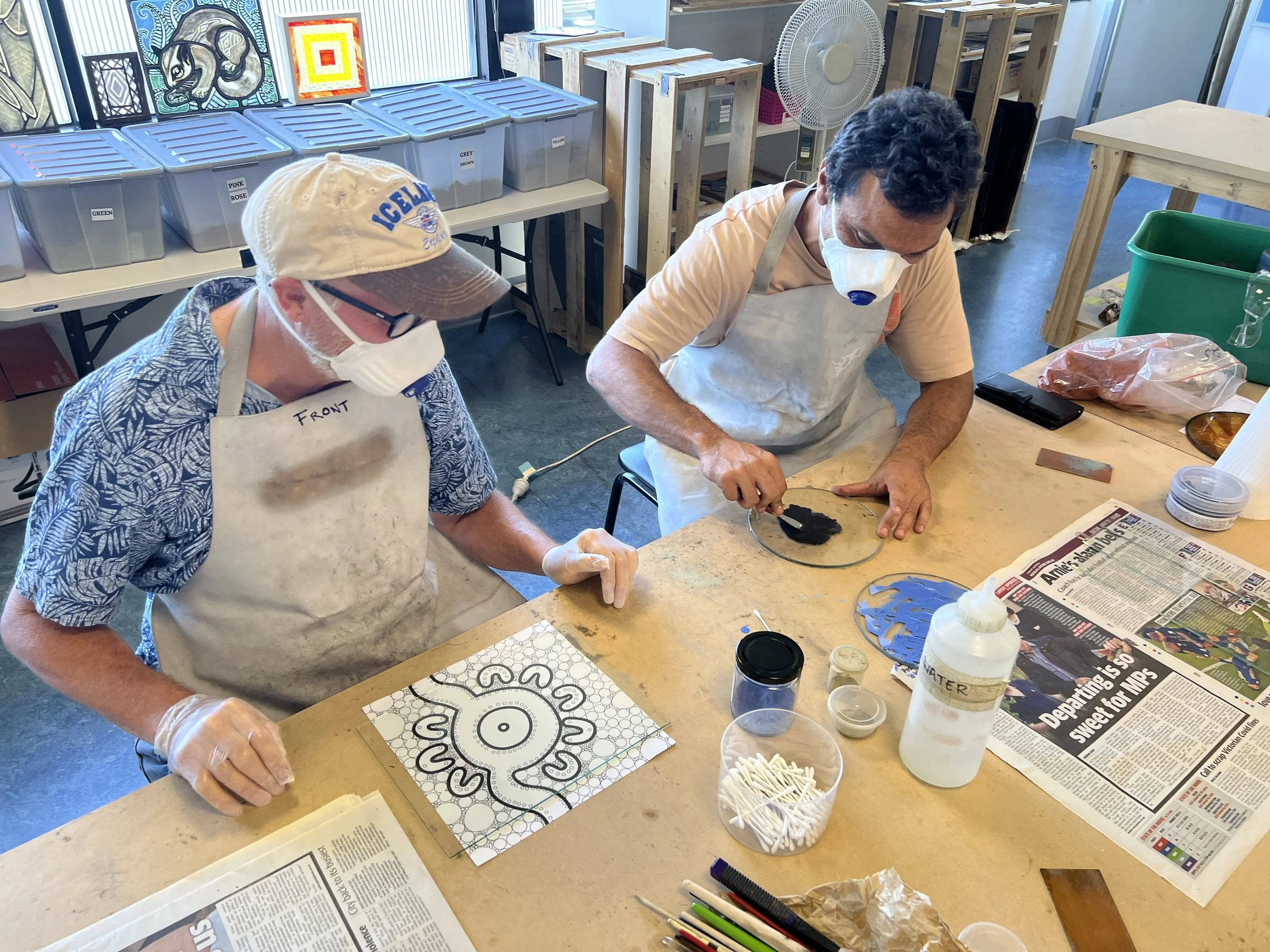 First Nations Glass Workshop with Rick Martin