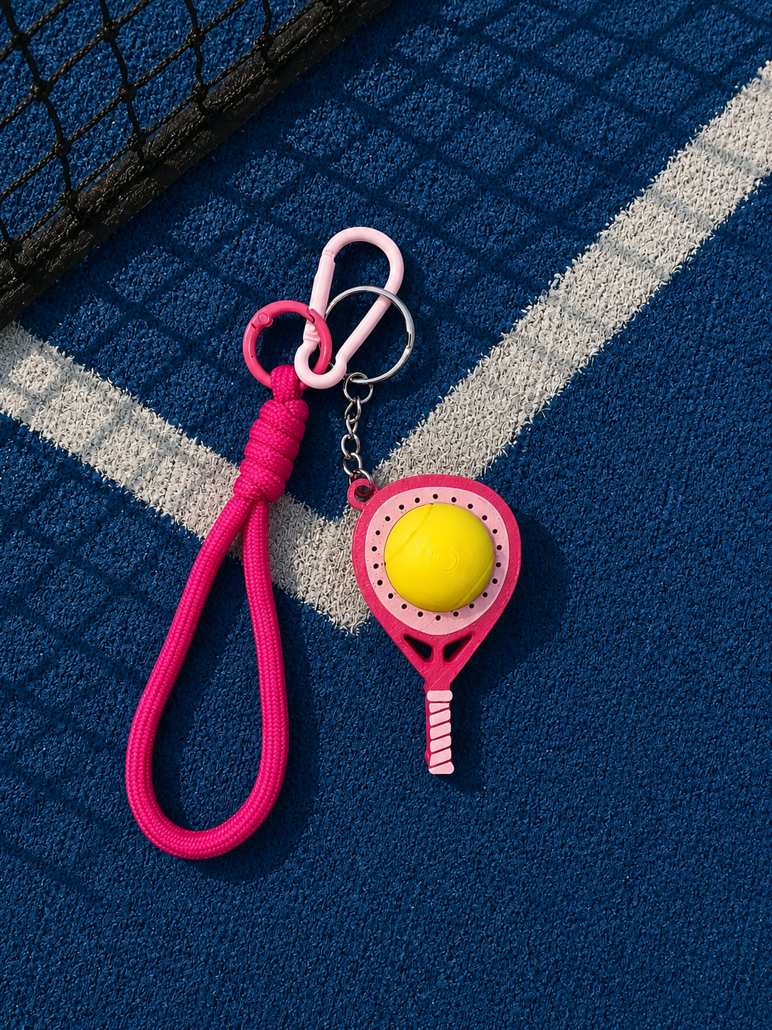 Padel Lover's Clicker Keyring