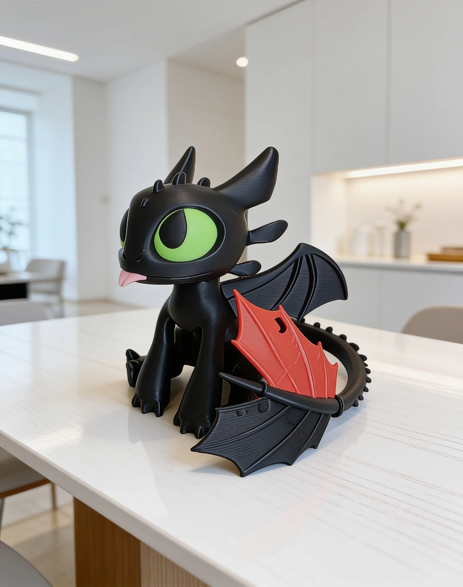 Toothless Inspired Dragon Display Figure