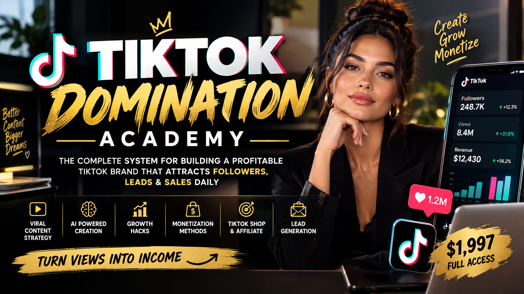 TikTok Domination Academy™.