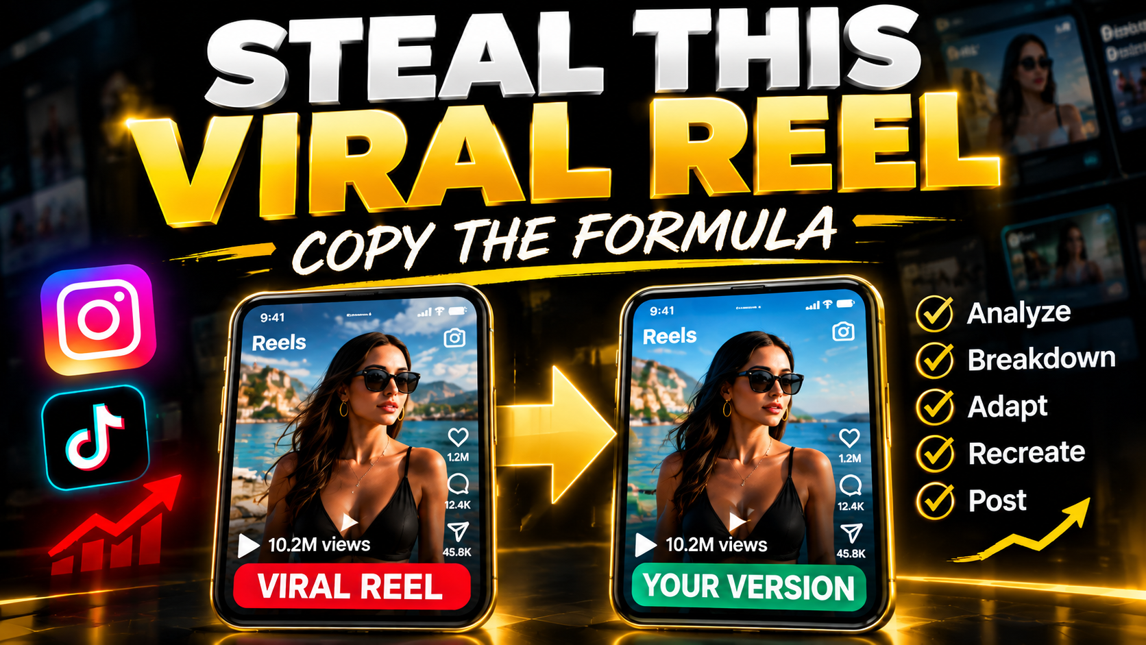 VIRAL REEL RECREATION.